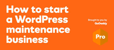  Free eBook: How to start a WordPress maintenance business