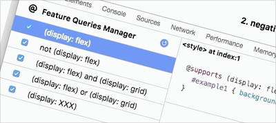 Creating The Feature Queries Manager DevTools Extension