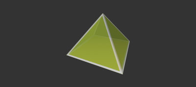 Johnson Solid J1: Equilateral Square Pyramid