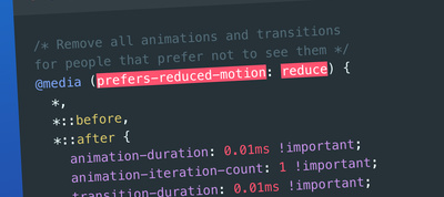 ارتقا Modern مدرن CSS برای بهبود قابلیت دسترسی