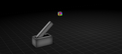 Pure CSS Cube Cannon