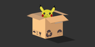 Pure CSS - Pikachu in 3D Box