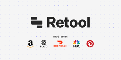 Retool is the fast way to build internal tools.