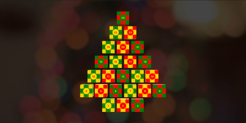 Advent Calendar | 3d | CSS