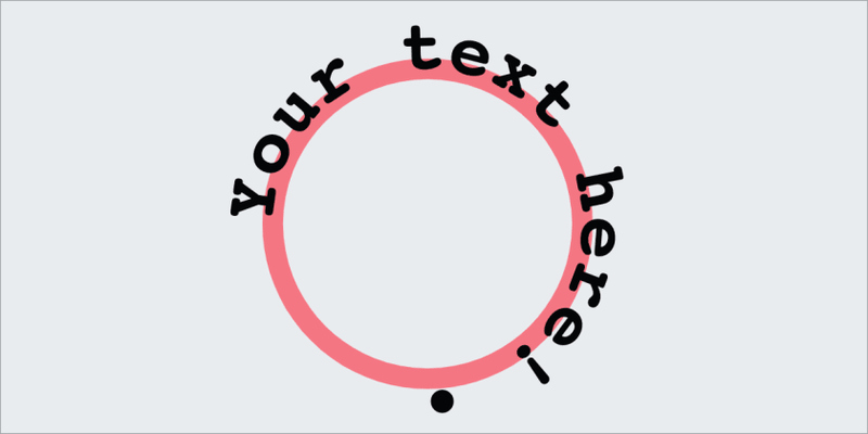 Circular Text with CSS?