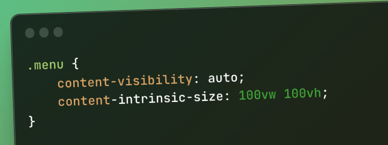 Using CSS content-visibility To Boost Your Rendering Performance