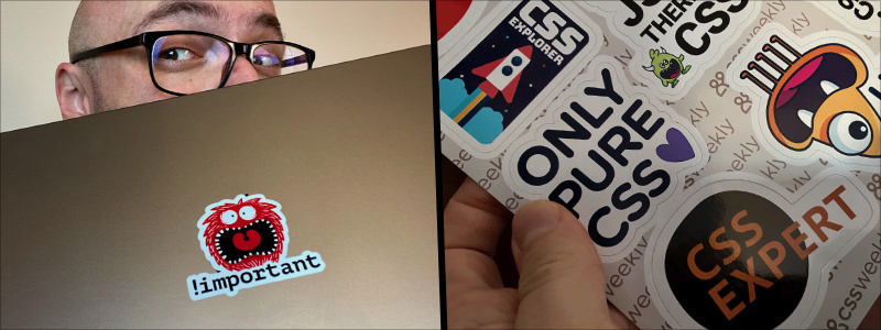 Show Off Your CSS Stickers