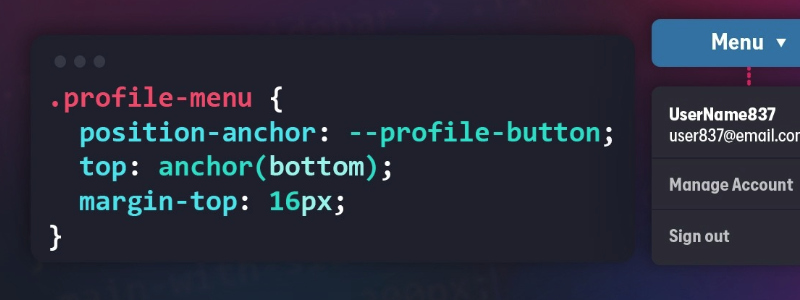 ▶ CSS Popover + Anchor Positioning is Magical