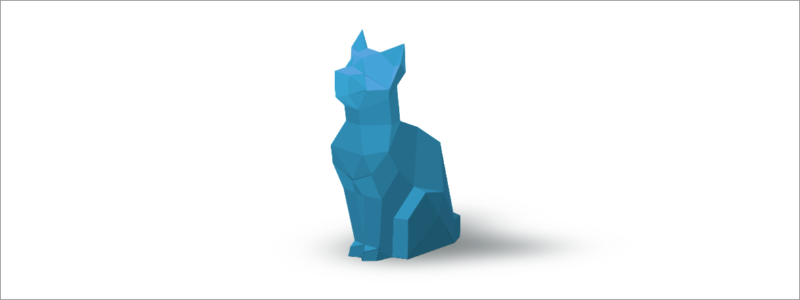 Pure CSS 3D Cat