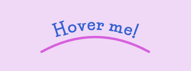 Whimsical SVG hover animation with GSAP