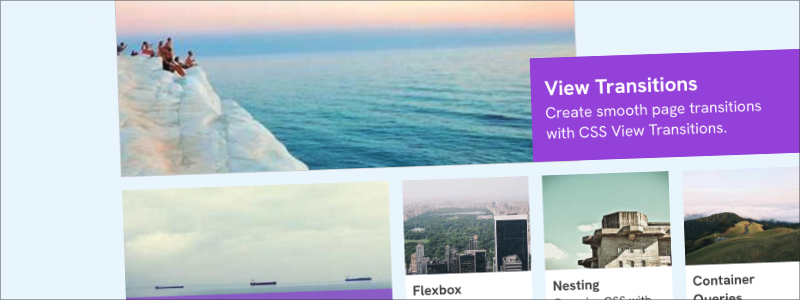 Solved By Modern CSS: Section Layout