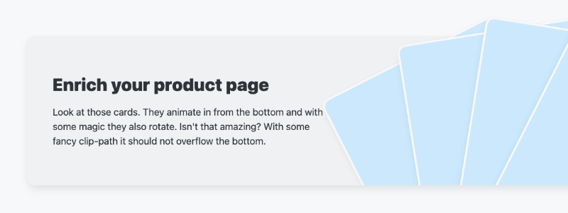 Chrome: CSS Scroll Based Animations